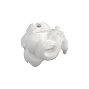 LEGO Hair 6712 Shot Curly, Swept Up (White)