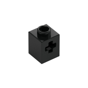 LEGO 73230 Technic Brick 1 x 1 with Axle Hole (Black)
