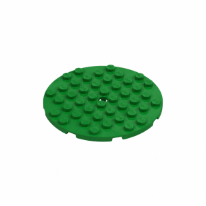 LEGO 74611 Plate Round 8 x 8 (Green)