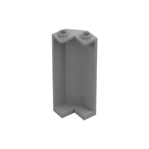 LEGO 78594 Panel 2 x 2 x 5 Corner (Light Bluish Gray)