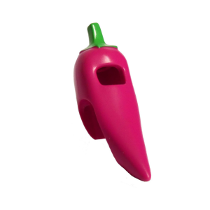 LEGO Costume 80505pr0002 Chili Pepper with Bright Green Stem Print (Magenta)