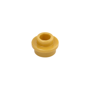 LEGO 85861 Plate Round 1 x 1 with Open Stud (Pearl Gold)