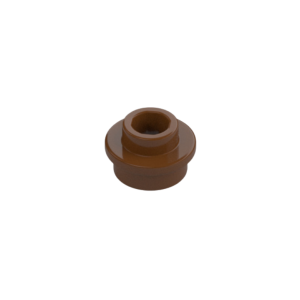 LEGO 85861 Plate Round 1 x 1 with Open Stud (Reddish Brown)