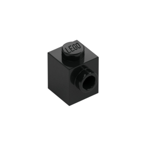 LEGO 87087 Brick Special 1 x 1 with Stud on 1 Side (Black)