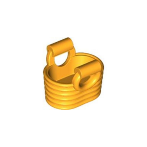 LEGO Accessory 93092 Bag / Basket (Bright Light Orange)