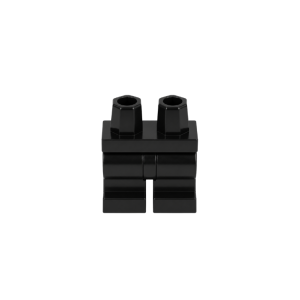 LEGO Legs 970cm00 Hips and Black Medium Legs (Black)