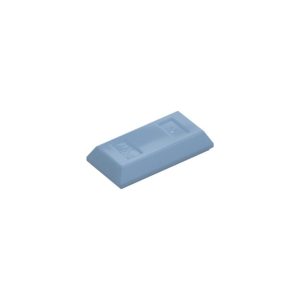 LEGO 99563 Tile Special 1 x 2 with Sloped Walls AKA Money / Gold Bar ( Sand Blue)