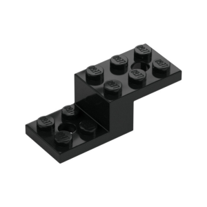 LEGO 11215 Bracket 5 x 2 x 1 1/3 with Holes, Pin Bottom (Black)