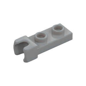 LEGO 14418 Plate Special 1 x 2 5.9mm Towball Socket (Light Bluish Gray)