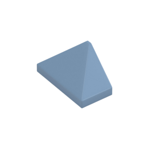 LEGO 15571 Slope 45° 2 x 1 Triple with Inside Stud Holder (Sand Blue)