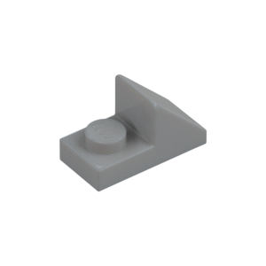 LEGO 15672 Slope 45° 2 x 1 with 2/3 Cutout (Light Bluish Gray)