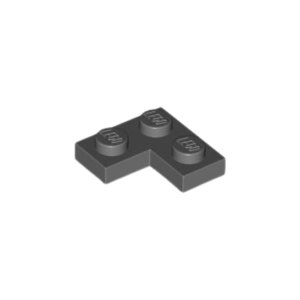 LEGO 2420 Plate 2 x 2 Corner (Dark Bluish Gray)
