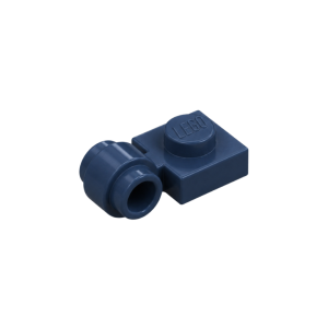 LEGO 4081b Plate Special 1 x 1 with Clip Light, Bar Hole (Dark Blue)
