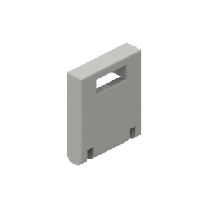 LEGO 4346 Box 2 x 2 x 2 Door with Slot (Light Bluish Gray)