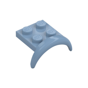 LEGO 49097 Wheel Arch, Mudguard 2 x 3 x 1 1/3 with 2 x 2 Plate (Sand Blue)