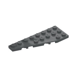 LEGO 50305 Wedge Plate 8 x 3, 22° Left (Dark Bluish Gray)