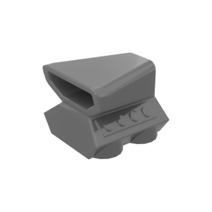 LEGO 50943 Engine / Air Scoop 2 x 2 (Dark Bluish Gray)