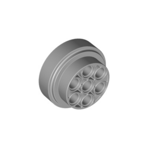 LEGO 60208 Wheel 31 x 15 Technic, 7 Pin Holes (Light Bluish Gray)