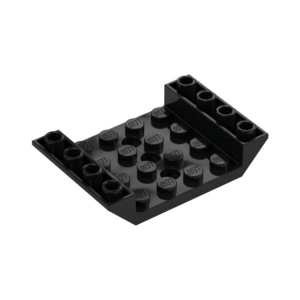 LEGO 60219 Slope Inverted 45° 6 x 4 Double with 4 x 4 Recessed and 3 Holes (Black)