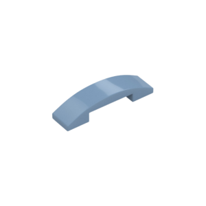 LEGO 93273 Slope Curved 4 x 1 Double with No Studs (Sand Blue)