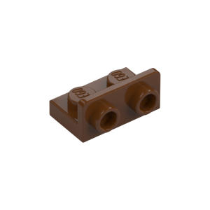 LEGO 99780 Bracket 1 x 2 – 1 x 2 Inverted (Reddish Brown)