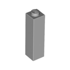 LEGO 14716 Brick 1 x 1 x 3 (Light Bluish Gray)