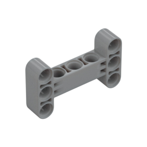 LEGO 14720 Technic Beam 3 x 5 Thick [90° Offset Centre Beam Holes] (Light Bluish Gray)