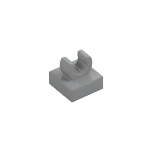 LEGO 15712 Tile Special 1 x 1 with Clip with Rounded Edges (Light Bluish Gray)