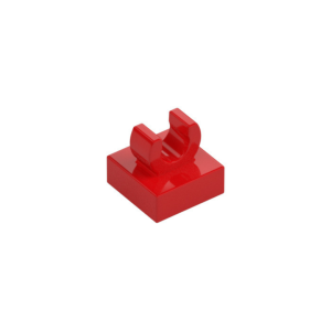 LEGO 15712 Tile Special 1 x 1 with Clip with Rounded Edges (Red)