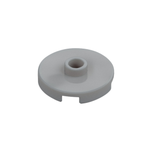 LEGO 18674 Plate Special Round 2 x 2 with Center Stud (Light Bluish Gray)