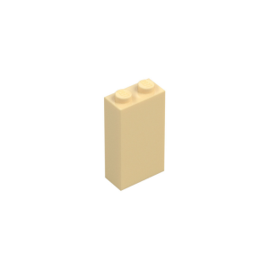 LEGO 22886 Brick 1 x 2 x 3 with Bottom Stud Holder(Tan)