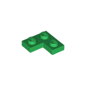LEGO 2420 Plate 2 x 2 Corner (Green)
