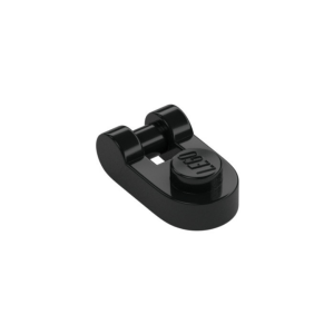 LEGO 26047 Plate Special 1 x 1 Rounded with Handle (Black)