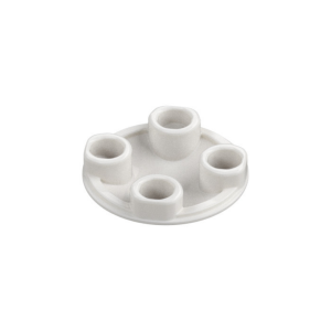 LEGO 2654 Plate Round 2 x 2 with Rounded Bottom [Boat Stud] (White)