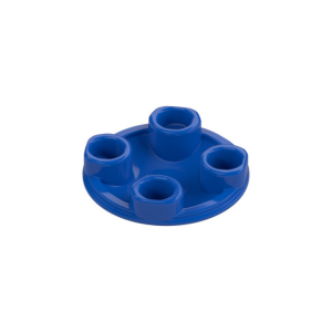 LEGO 2654 Plate Round 2 x 2 with Rounded Bottom [Boat Stud] (Blue)