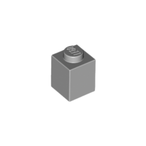LEGO 3005 Brick 1 x 1 (Light Bluish Gray)