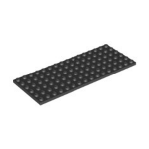 LEGO 3027 Plate 6 x 16 (Black)