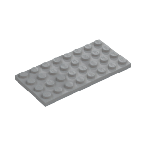 LEGO 3035 Plate 4 x 8 (Light Bluish Gray)