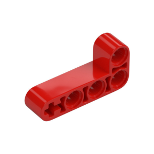 LEGO 32140 Technic Beam 2 x 4 L-Shape Thick (Red)