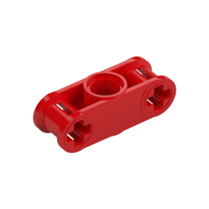 LEGO 32184 Technic Axle and Pin Connector Perpendicular 3L with Centre Pin Hole (Red)