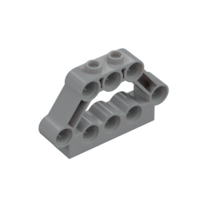LEGO 32333 Technic Pin Connector Block 1 x 5 x 3 (Light Bluish Gray)