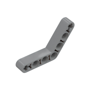 LEGO 32348 Technic Beam 1 x 7 Bent (4 – 4) Thick (Light Bluish Gray)