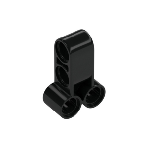 LEGO 32557 Technic Pin Connector Perpendicular Long (Black)