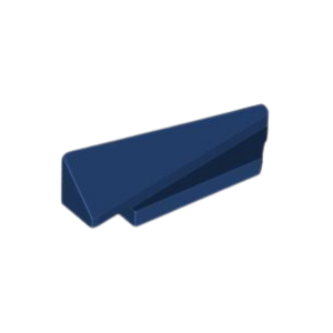 LEGO 3389 Brick Wedged Sloped 1 x 5 x 1 1/3 Right (Dark Blue)