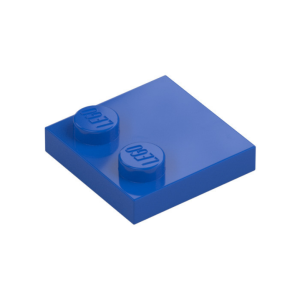 LEGO 33909 Plate Special 2 x 2 with Only 2 studs (Blue)