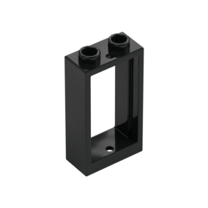 LEGO 3662 Window 1 x 2 x 3 Flat Front (Black)