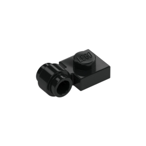 LEGO 4081b Plate Special 1 x 1 with Clip Light Bar Hole (Black)