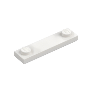 LEGO 41740 Plate Special 1 x 4 with 2 Studs with Groove (White)
