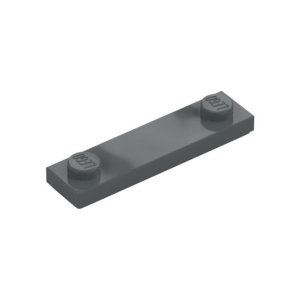 LEGO 41740 Plate Special 1 x 4 with 2 Studs with Groove (Dark Bluish Gray)