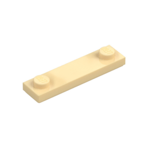 LEGO 41740 Plate Special 1 x 4 with 2 Studs with Groove (Tan)